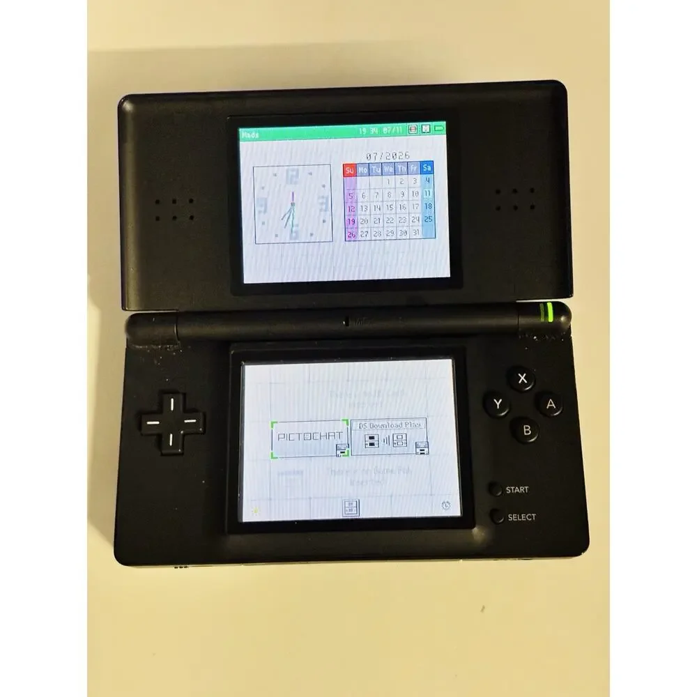 Nintendo DS Lite Handheld System Cobalt Blue USG-001 Console Tested Working